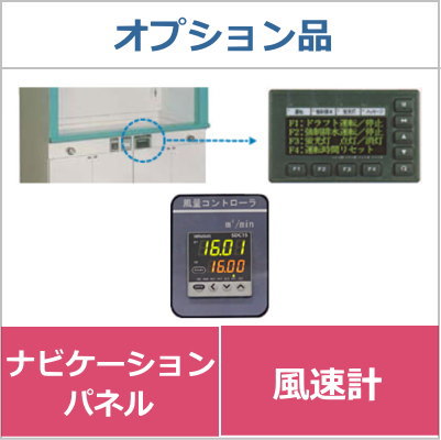 ナビケーションパネル　風速計