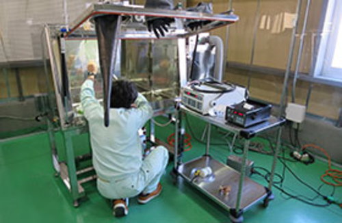 HEPAフィルタが搭載された装置